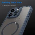 Калъф за iPhone 14 Pro - HaloFrost II MagSafe - Тъмно Blue