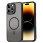 Калъф за iPhone 14 Pro Max - HaloFrost II MagSafe - Черен