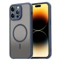 Калъф за iPhone 14 Pro Max - HaloFrost II MagSafe - Тъмно Blue