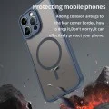 Калъф за iPhone 14 Pro Max - HaloFrost II MagSafe - Тъмно Blue
