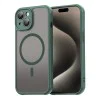 Калъф за iPhone 15 - HaloFrost II MagSafe - Зелен