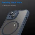 Калъф за iPhone 15 - HaloFrost II MagSafe - Тъмно Blue