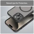 Калъф за iPhone 15 Plus - HaloFrost II MagSafe - Черен