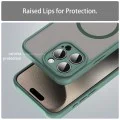 Калъф за iPhone 15 Pro - HaloFrost II MagSafe - Зелен