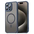 Калъф за iPhone 15 Pro - HaloFrost II MagSafe - Тъмно Blue