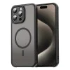 Калъф за iPhone 15 Pro Max - HaloFrost II MagSafe - Черен