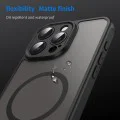 Калъф за iPhone 15 Pro Max - HaloFrost II MagSafe - Черен