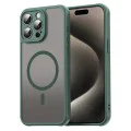 Калъф за iPhone 15 Pro Max - Techsuit - HaloFrost II MagSafe - Зелен