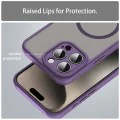 Калъф за iPhone 15 Pro Max - HaloFrost II MagSafe - Лилав
