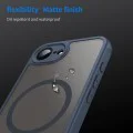 Калъф за iPhone 16e - HaloFrost II MagSafe - Тъмно Blue