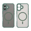 Калъф за iPhone 16 - HaloFrost II MagSafe - Зелен
