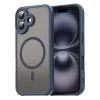 Калъф за iPhone 16 - HaloFrost II MagSafe - Тъмно Blue
