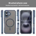 Калъф за iPhone 16 - HaloFrost II MagSafe - Тъмно Blue