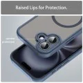 Калъф за iPhone 16 Plus - HaloFrost II MagSafe - Тъмно Blue