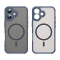 Калъф за iPhone 16 Plus - HaloFrost II MagSafe - Тъмно Blue