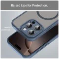 Калъф за iPhone 16 Pro - HaloFrost II MagSafe - Тъмно Blue