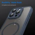 Калъф за iPhone 16 Pro - HaloFrost II MagSafe - Тъмно Blue