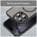 Калъф за iPhone 16 Pro Max - HaloFrost II MagSafe - Черен