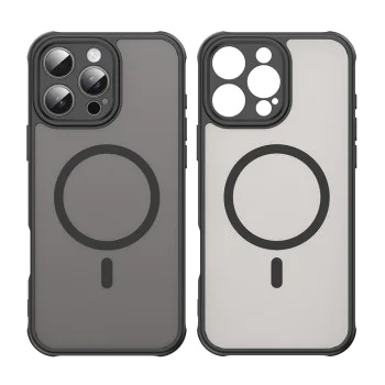 Калъф за iPhone 16 Pro Max - HaloFrost II MagSafe - Черен