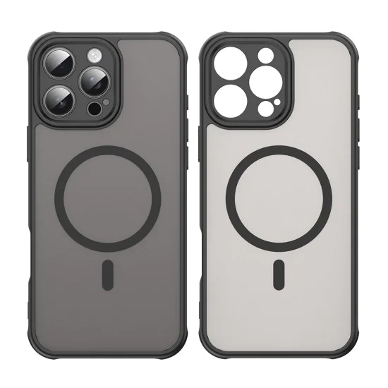 Калъф за iPhone 16 Pro Max - HaloFrost II MagSafe - Черен