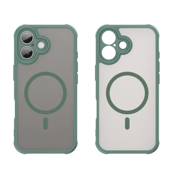 Калъф за iPhone 17 - HaloFrost II MagSafe - Зелен