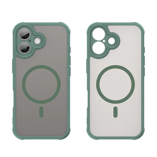 Калъф за iPhone 17 - HaloFrost II MagSafe - Зелен