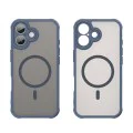 Калъф за iPhone 17 - HaloFrost II MagSafe - Navy Blue