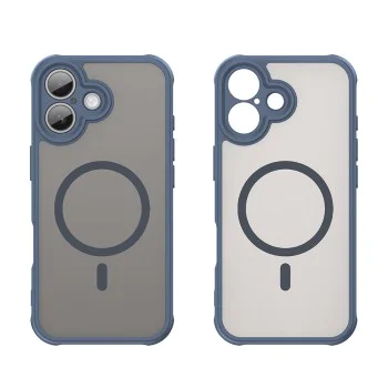 Калъф за iPhone 17 - HaloFrost II MagSafe - Navy Blue