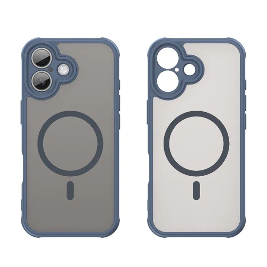 Калъф за iPhone 17 - HaloFrost II MagSafe - Navy Blue