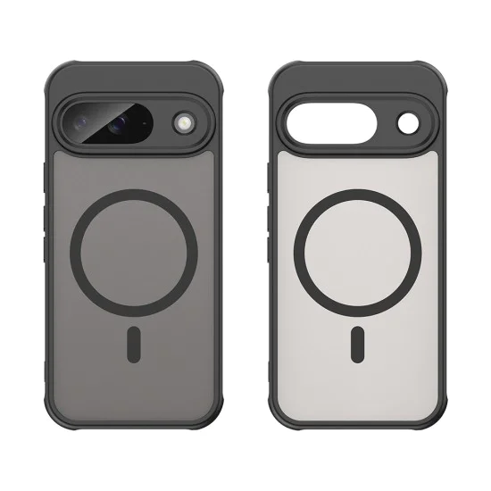 Калъф за Google Pixel 9 - HaloFrost II MagSafe - Черен