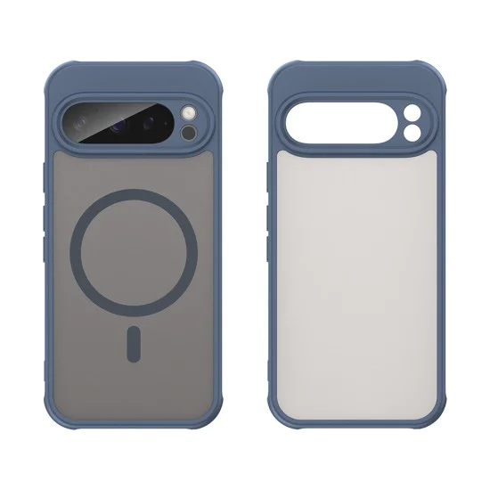 Калъф за Google Pixel 9 Pro - HaloFrost II MagSafe - Тъмно Blue