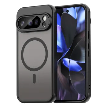 Калъф за Google Pixel 10 Pro - Techsuit - HaloFrost II MagSafe - Черен