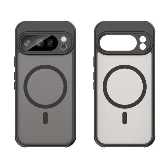 Калъф за Google Pixel 10 Pro - Techsuit - HaloFrost II MagSafe - Черен