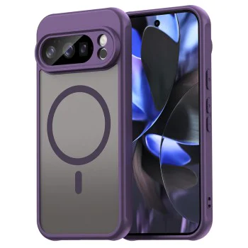 Калъф за Google Pixel 10 Pro - Techsuit - HaloFrost II MagSafe - Лилав