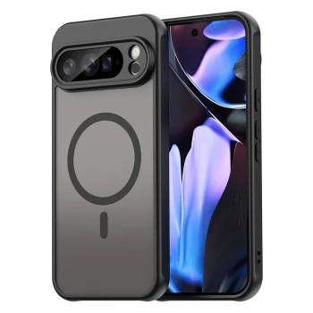 Калъф за Google Pixel 10 Pro XL - Techsuit - HaloFrost II MagSafe - Черен
