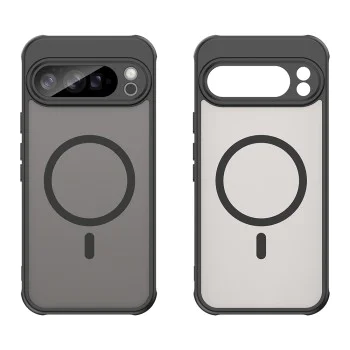 Калъф за Google Pixel 10 Pro XL - Techsuit - HaloFrost II MagSafe - Черен