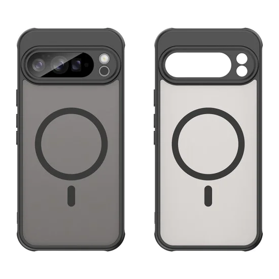 Калъф за Google Pixel 10 Pro XL - Techsuit - HaloFrost II MagSafe - Черен