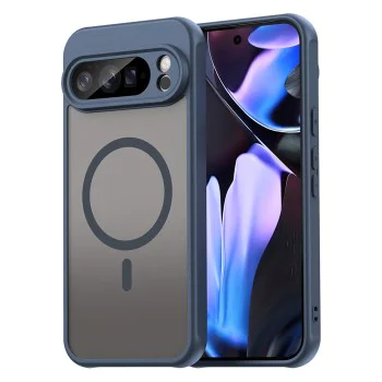 Калъф за Google Pixel 10 Pro XL - Techsuit - HaloFrost II MagSafe - Син