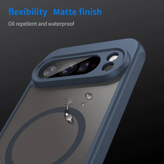 Калъф за Google Pixel 10 Pro XL - Techsuit - HaloFrost II MagSafe - Син