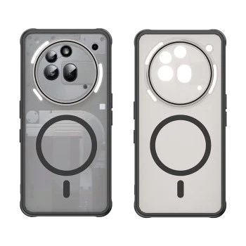 Case for Nothing Phone (3a) Pro - HaloFrost II MagSafe - черен