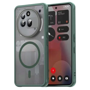 Case for Nothing Phone (3a) Pro - HaloFrost II MagSafe - Зелен