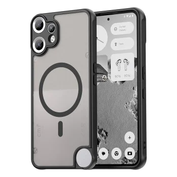 Калъф за Nothing CMF Phone 2 Pro - HaloFrost II MagSafe - Черен