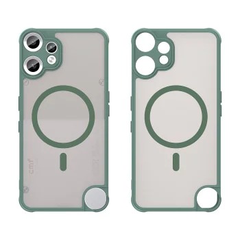 Калъф за нищо CMF Phone 2 Pro - HaloFrost II MagSafe - зелен