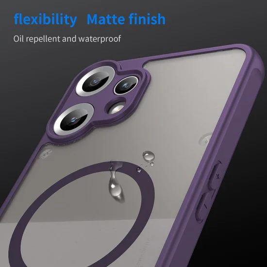 Калъф за нищо CMF Phone 2 Pro - HaloFrost II MagSafe - Лилав