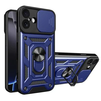 Калъф за iPhone 17 - Techsuit - CamShield Series - Син