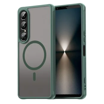 Калъф за Sony Xperia 1 VII - HaloFrost II MagSafe - Зелен