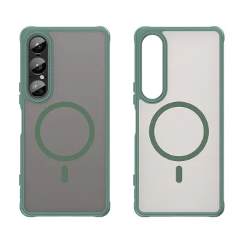 Калъф за Sony Xperia 1 VII - HaloFrost II MagSafe - Зелен