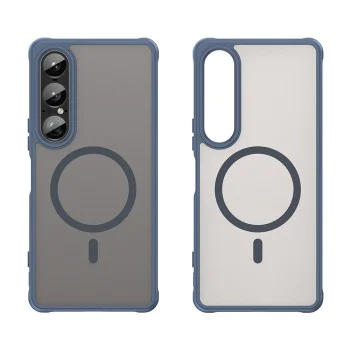 Калъф за Sony Xperia 1 VII - HaloFrost II MagSafe - Тъмно Blue