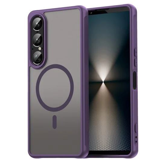 Калъф за Sony Xperia 1 VII - HaloFrost II MagSafe - Лилав