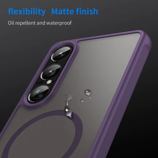 Калъф за Sony Xperia 1 VII - HaloFrost II MagSafe - Лилав
